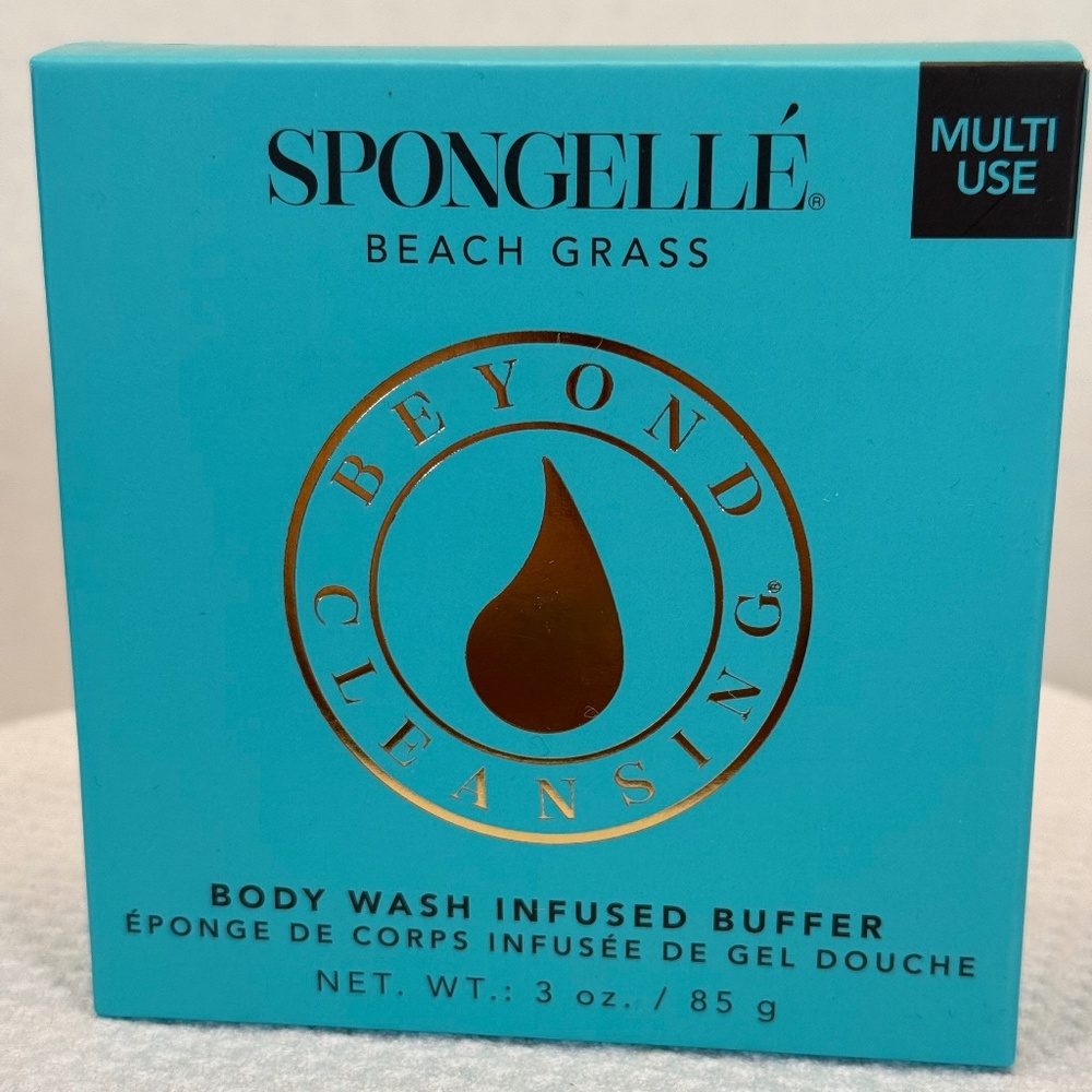 NEW Spongelle Body Wash Infused Buffer - Beach Grass - 14+ washes
